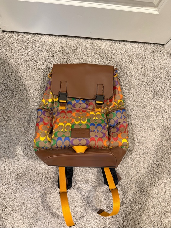 Coach Handbags - Coach pride medium backpack (2022) 🌈